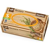 Medline Restore Nitrile Exam Gloves, 250 Count, Small, Powder Free, Disposable, Colloidal Oatmeal to Soothe Hands, Strong, Tear Resistant for Medical Tasks, Household Chores and More
