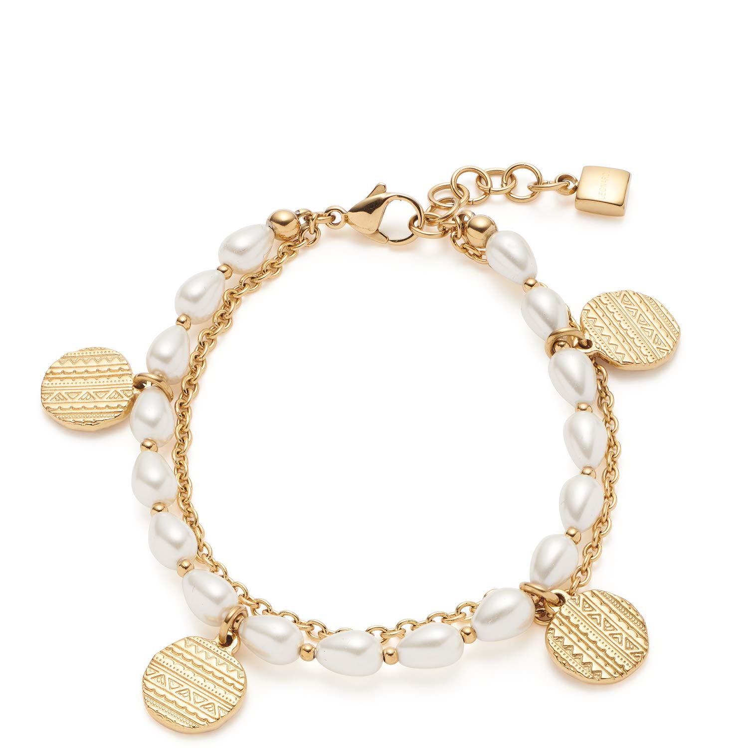 Leonardo Ladies' Bracelet Ava Gold Plated Steel 018307