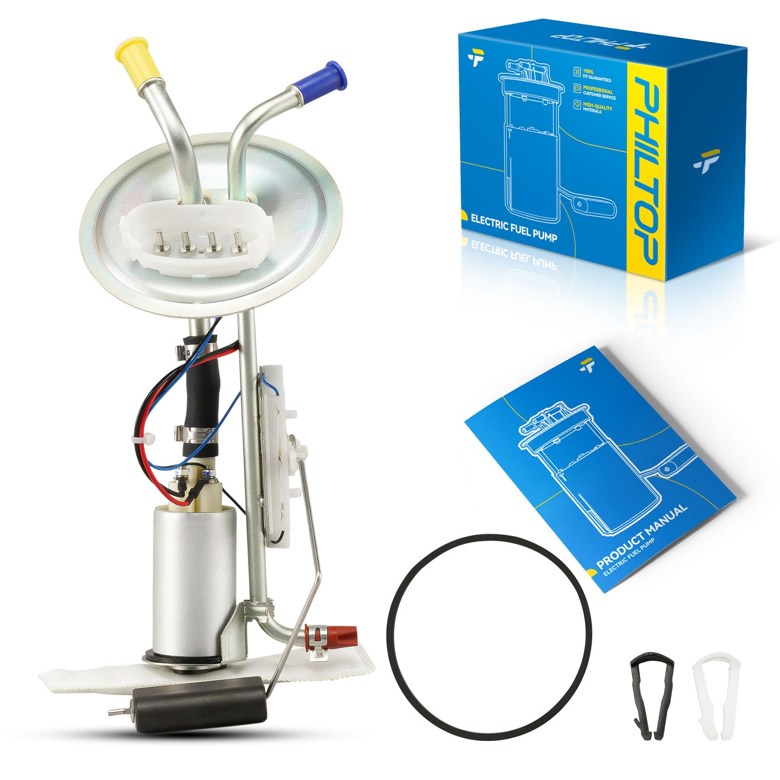 Photo 1 of PHILTOP Electric Fuel Pump Assembly E2104S, Compatible with 1987-1989 Ford F-150/F-250/F-350, 1987 F-150 XL/Custom/XLT Lariat, 1988-1989 F-150, 1987-1989 F-250/F-350 XL/Custom/XLT Lariat