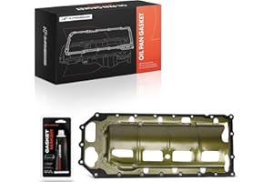 A-Premium V8 5.7L Engine Oil Pan Gasket Set, with Windage Tray & Sealant, Compatible with Dodge Ram 1500 2003-2024, Ram 2500 