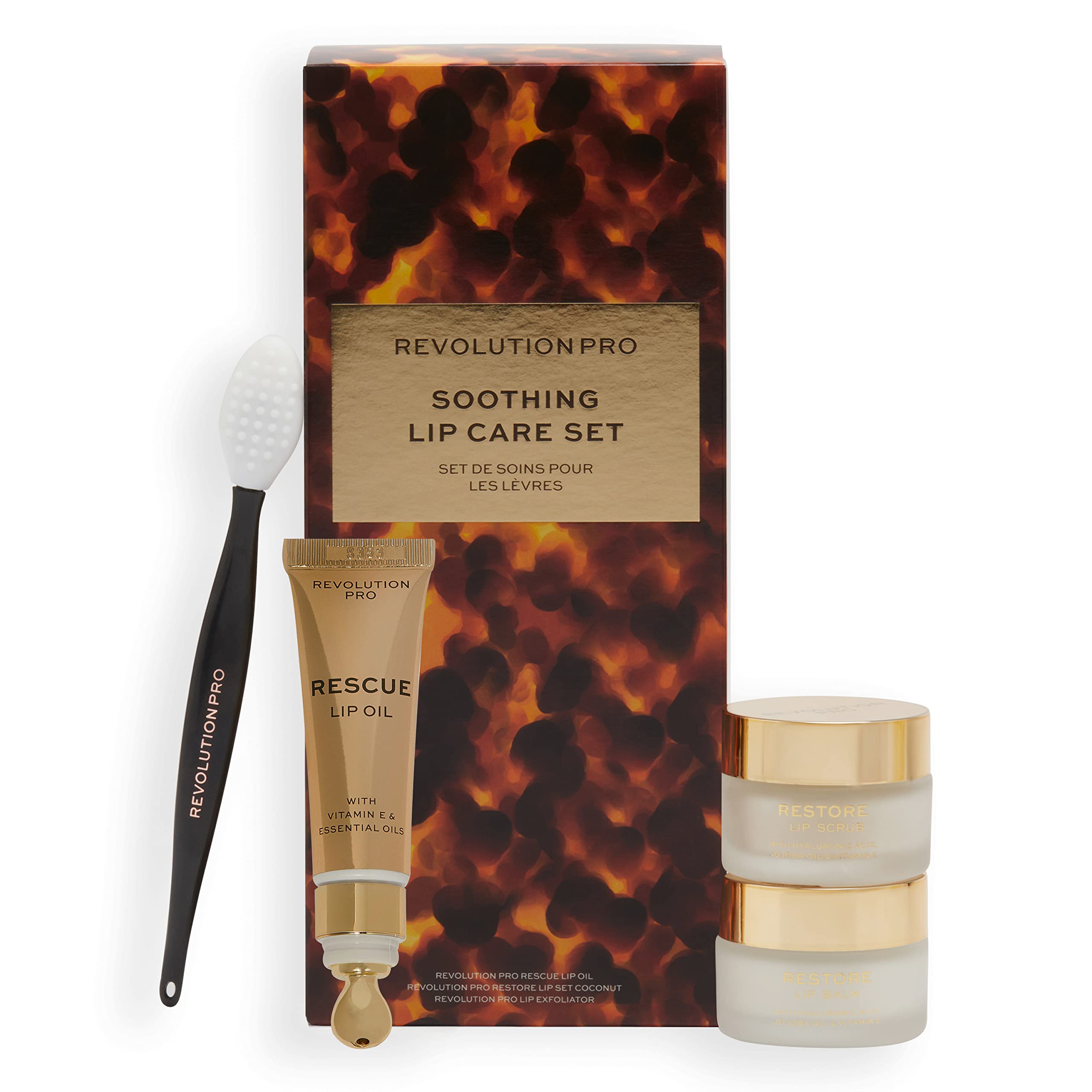 Revolution PRO Soothing Lip Care Set, Gift Set, 4 pcs, 225.0 grams