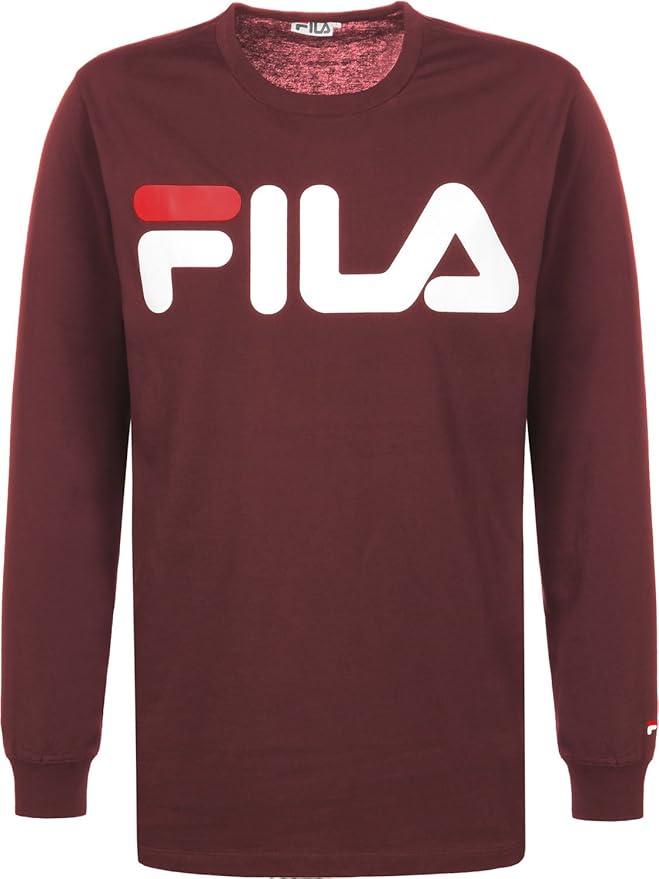 Fila Sweatshirt Herren Urban Line Classic Logo Long Sleeve 680485 M67 Bright White