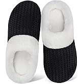 WateLves Women's Slippers Comfort Memory Foam House Slippers Plush Lining Bedroom Shoes for Indoor & Outdoor