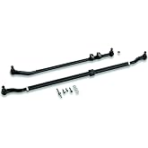 TeraFlex 1853900 JK HD Tie Rod and Drag Link Kit, Black