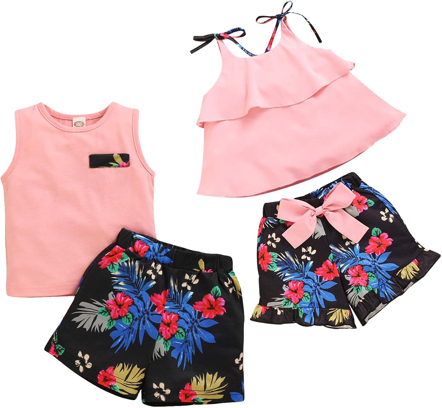 Baby Boy Girl Matching Summer Clothes 