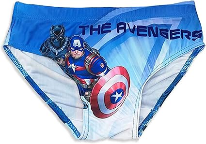Bañador de los Vengadores de Marvel, original de Marvel, para niños de
