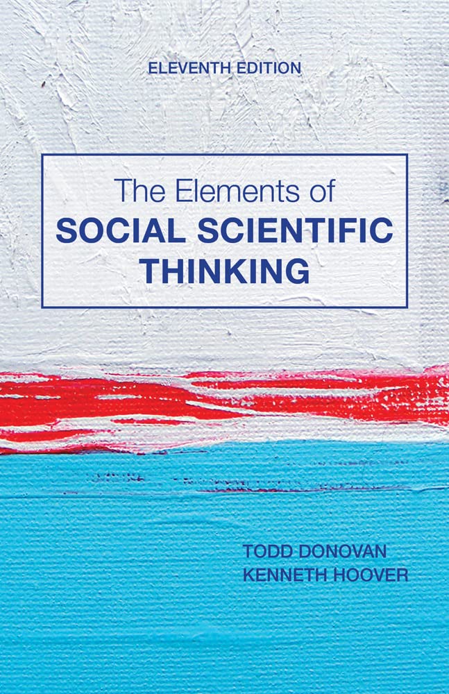 Elements Of Social Scientific Thinking