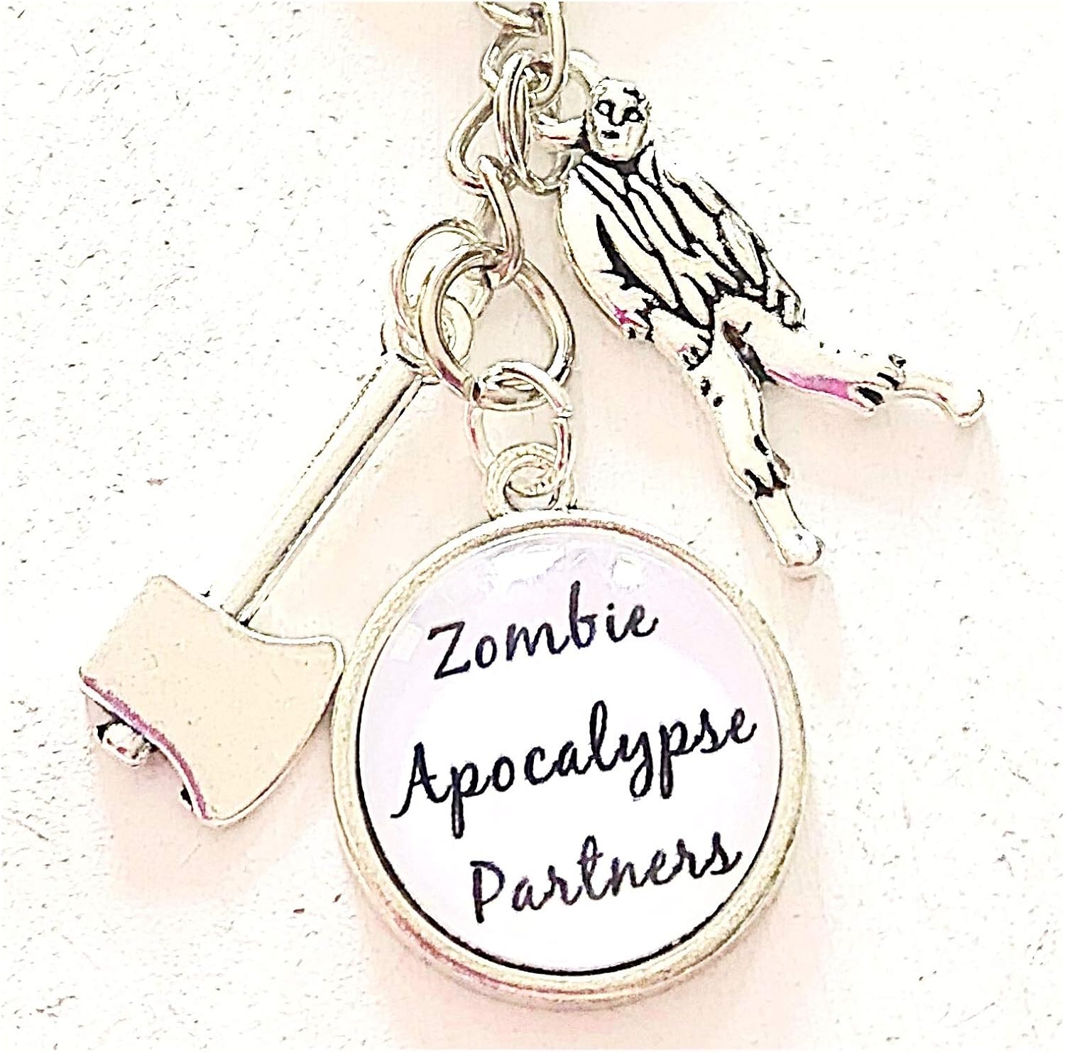 Amazon Com Zombie Apocalypse Partners Accessories Bag Charm