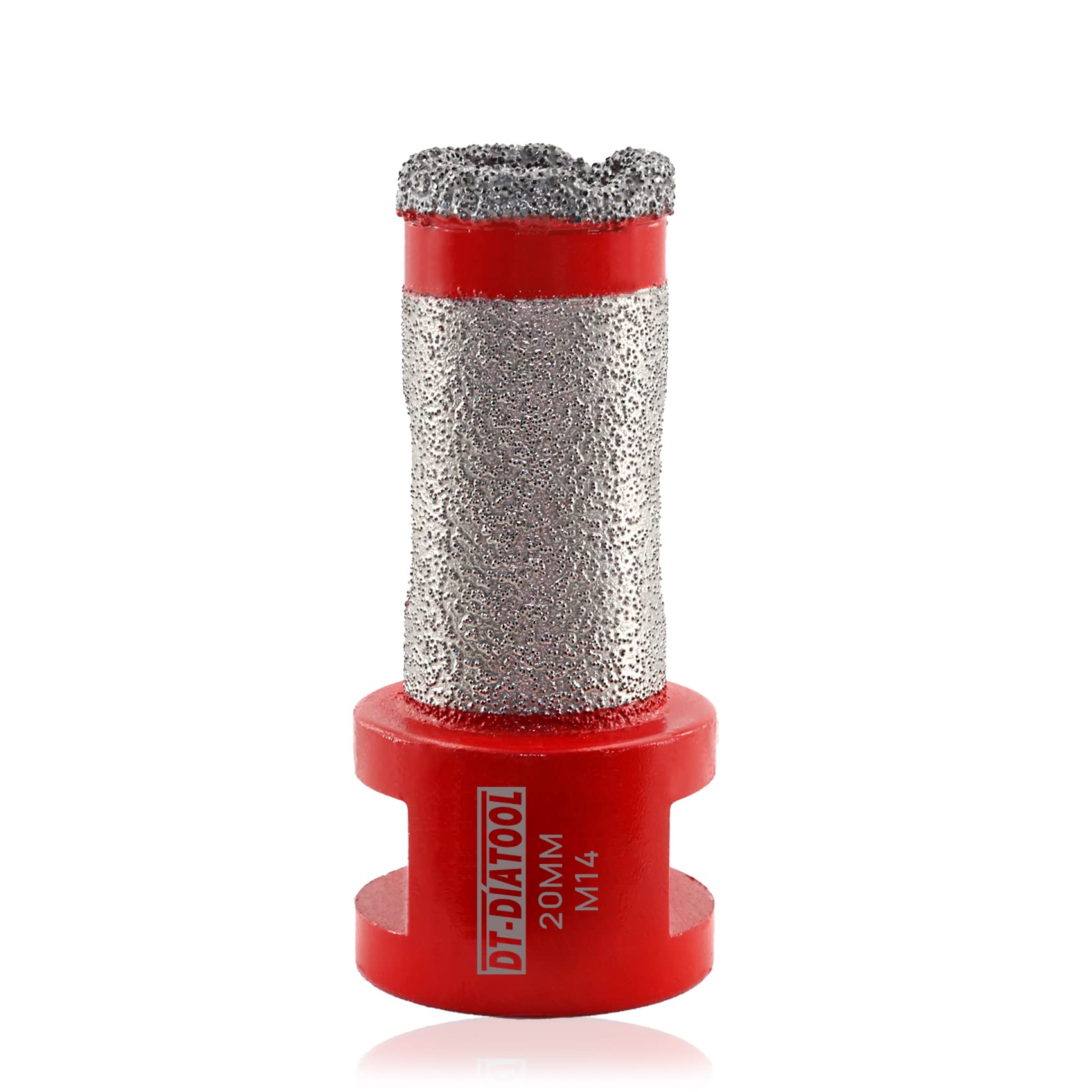 DT-DIATOOL Diamond Core Drill Bit Finger Bit 20mm for Drilling Enlarging Holes of Porcelain Tile Marble Artificial Stone