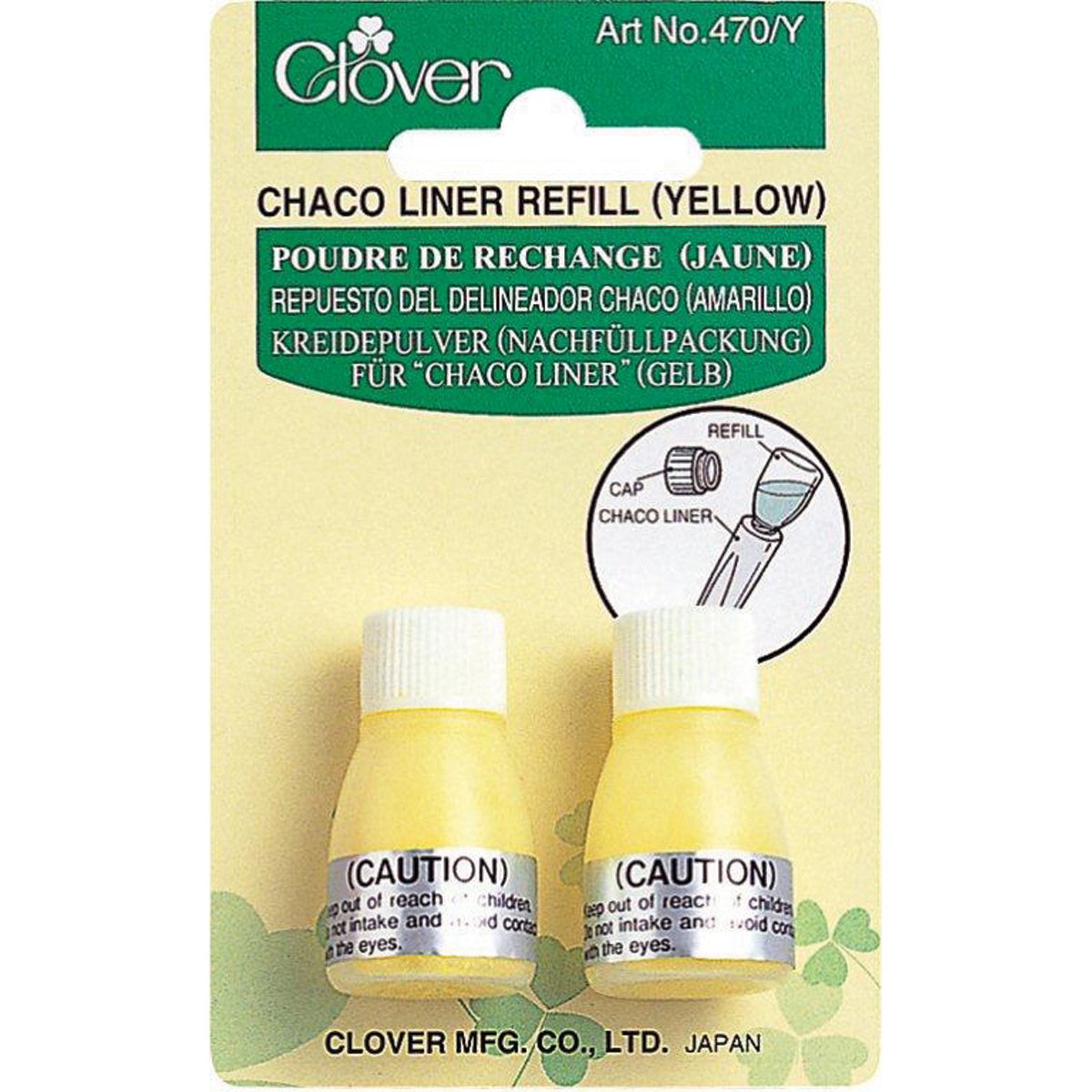 clover 470/Y Chaco Liner Refill: Yellow, 1 — image 1