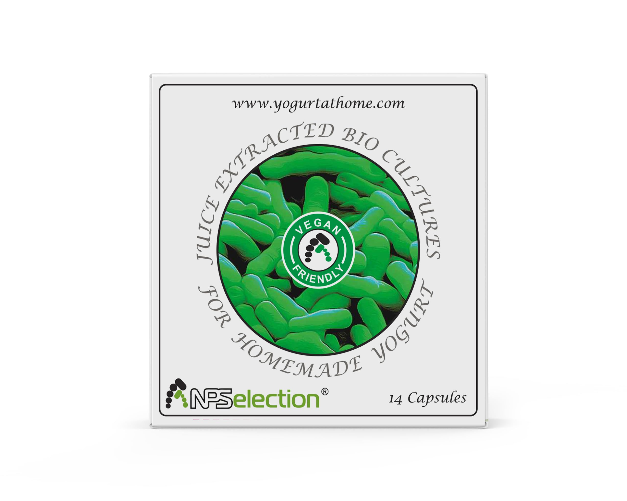 Vegan Starter Cultures for Homemade BIO Yogurt - Non-dairy product for Use with Dairy and Soy Milk | Very good results with homemade Coconut Milk and Almond Milk