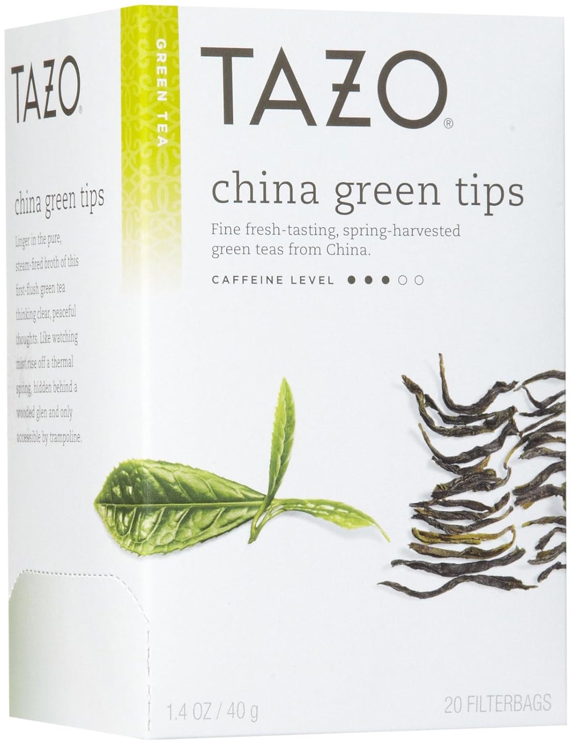 Tazo Tea China Green Tips Tea ( 6x20 Bag) Grocery