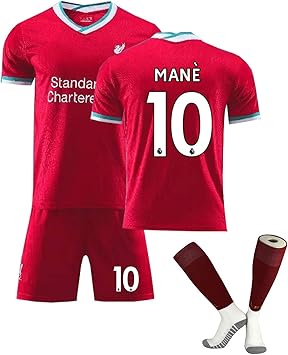 Amazon Co Jp リバプールliv Erpool10 21 ホーム アウェイ メンズサッカーシャツパーソナライズサッカー ユニフォームキットジャージーショーツソックスキット子供 大人 サッカーギフトリバプール Red2 26 スポーツ アウトドア