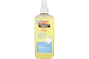 Palmer's Cocoa Butter Formula Gentle Baby Oil, 5.1 fl oz, Nourishing for Delicate Skin, Vitamin E Baby Essentials
