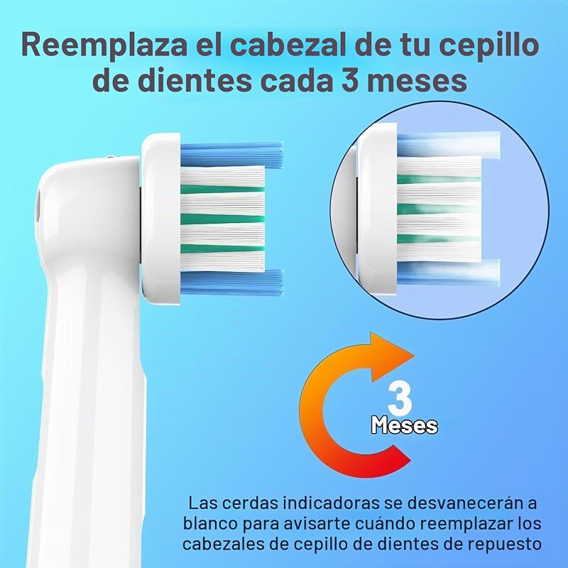 Cabezales de Cepillo de Recambio para Oral B Braun