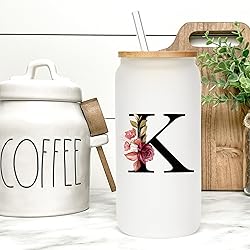 Personalized Gifts for Women, Monogrammed Frosted