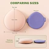 CORNERIA Large Makeup Sponge Powder Puff 2.87x2.75 in Fan Shape view 7
