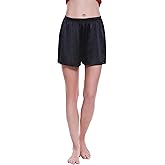 LEPTON Womens 19mm 100% Mulberry Silk Shorts