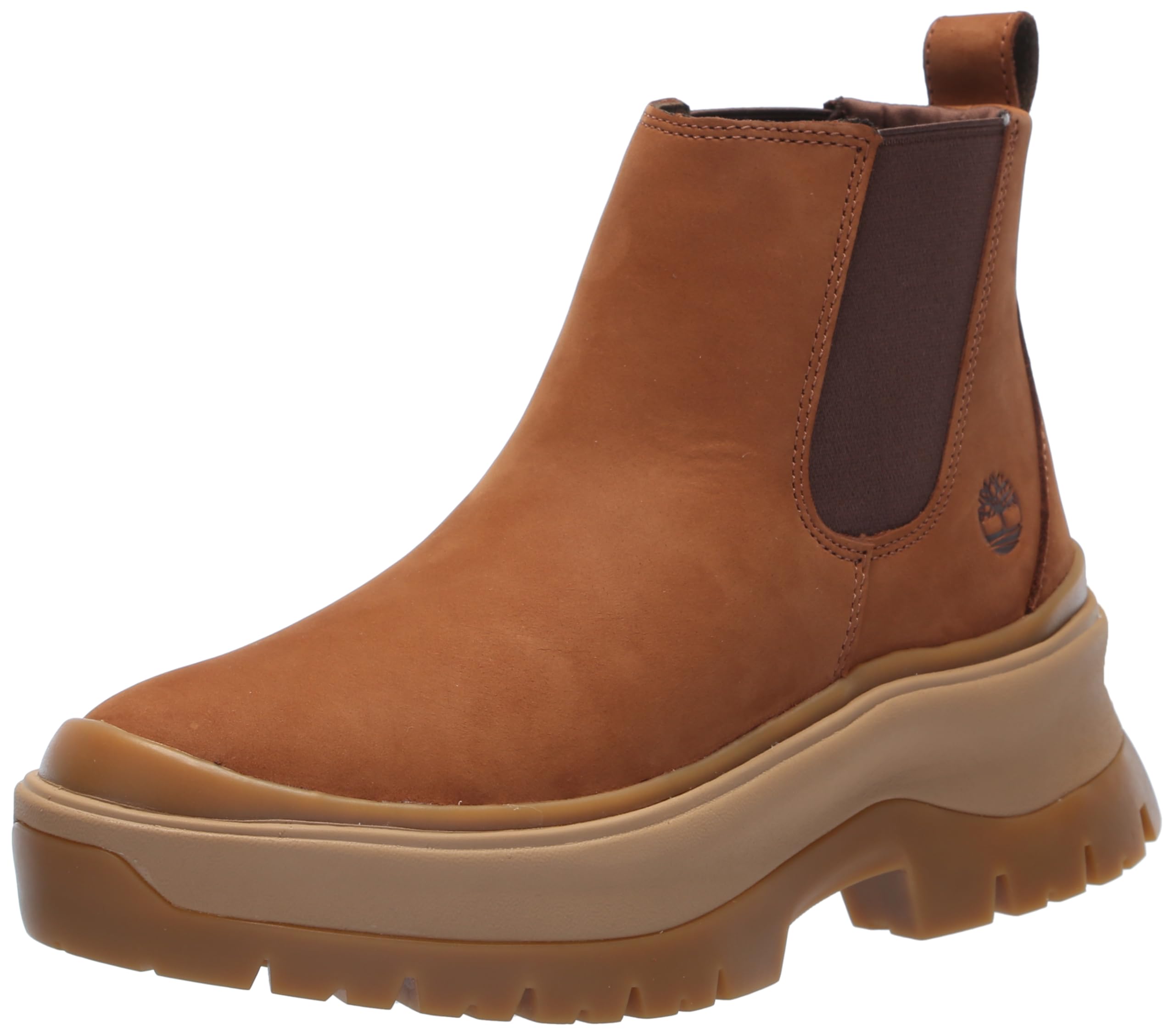 Timberland Women’s Roxie Lane Mid Fashion Boot, Rust Nubuck, 7