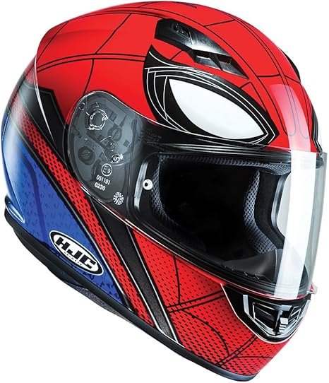 spiderman full face helmet