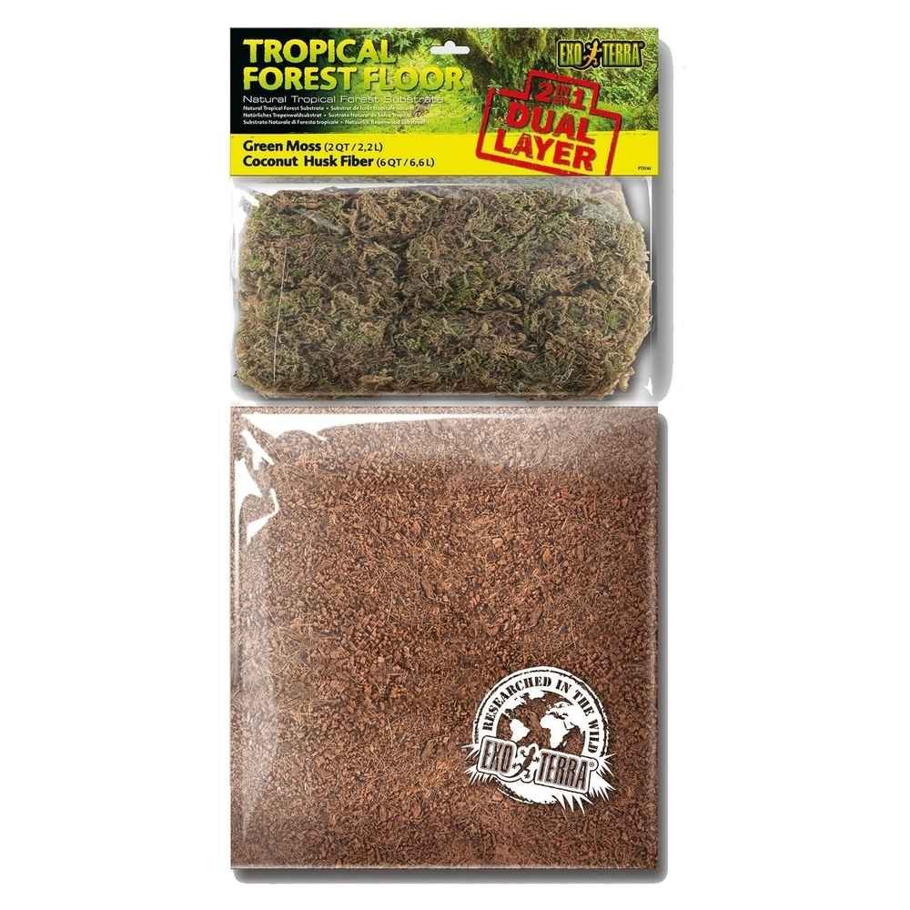 Exo Terra Tropical Forest Substrate ,brown,8.8 L