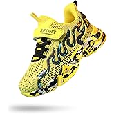 BTKSDAS Kids Sneakers Lightweight Mesh Breathable Comfortable Running Tennis Athletic Boys Girls Shoes