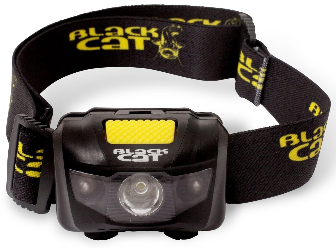 Black Cat Battle Cat Head Torch Black/Yellow