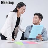 Koogel Coloured Lined Refill Paper 120 Sheets 5 Colours 20x26.5cm 3-Hole view 8