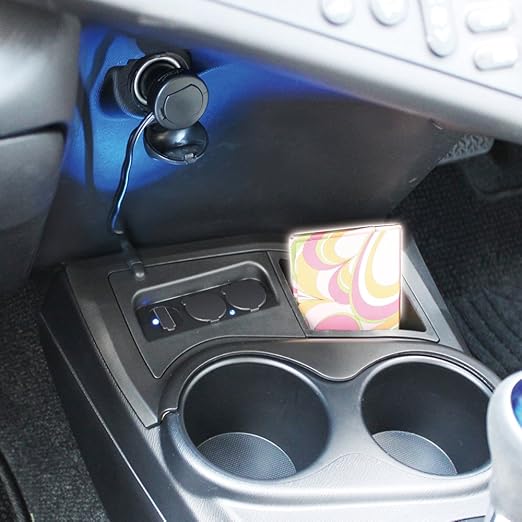 Amazon 槌屋ヤック 車用 電源ソケット フロントコンソール電源box アクア専用 車 バイク 車 バイク