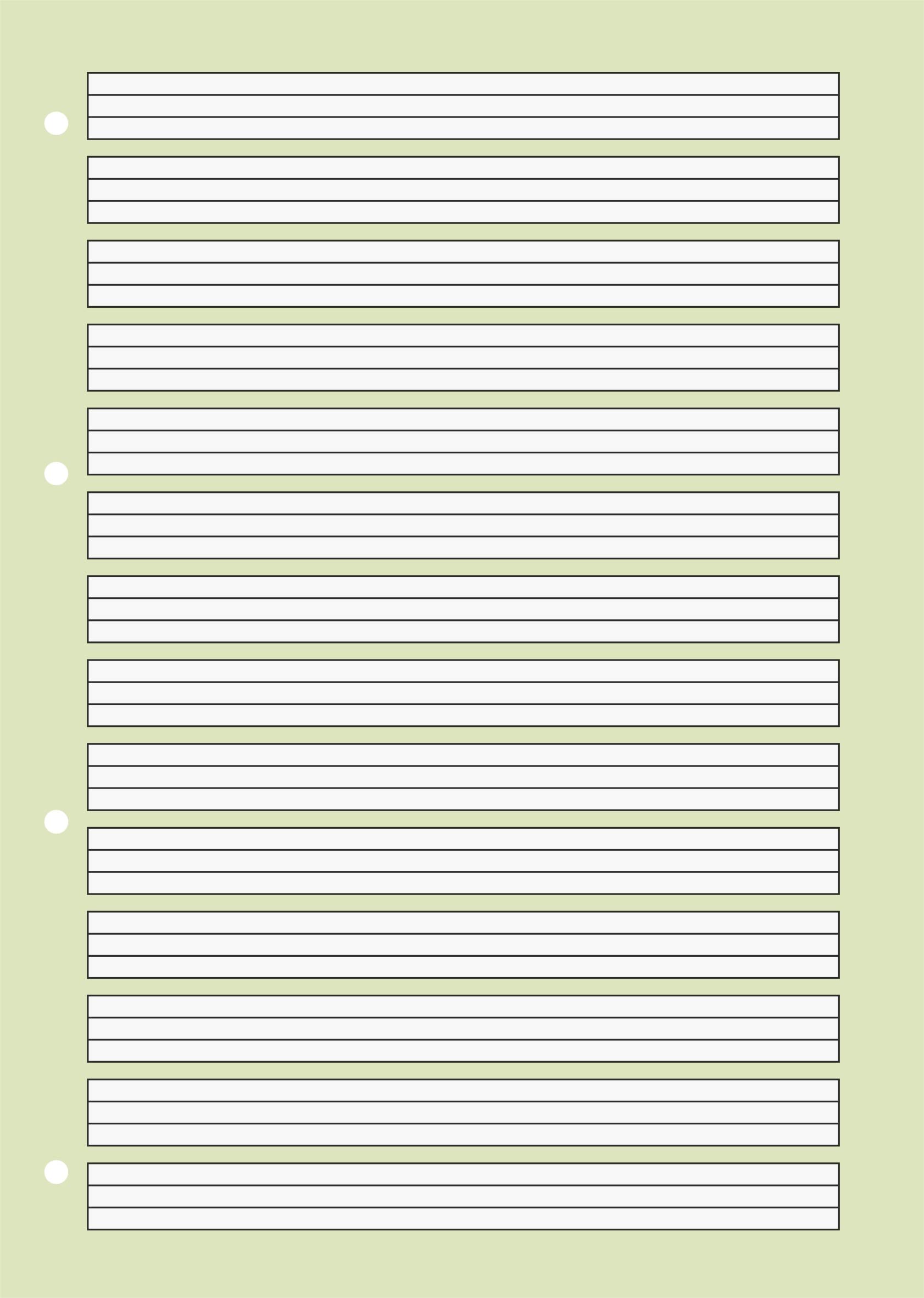 Brunnen Premium School Pad A4 Lin01 50 Sheets, School Supplies Stationery
