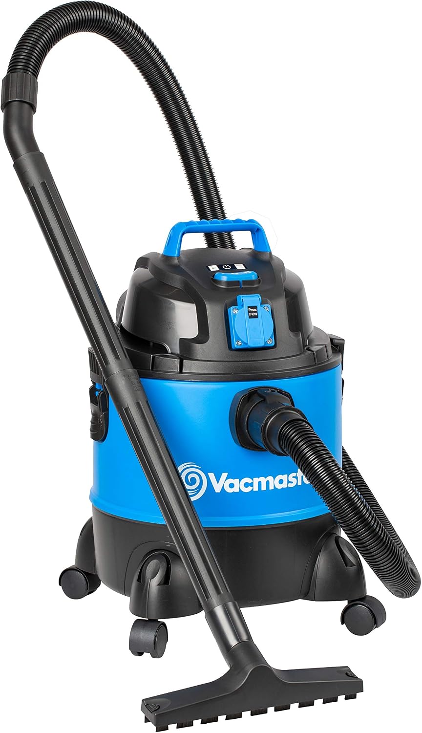 Vacmaster Multi 20 PTO Wet & Dry Vacuum Cleaner, 20 litre, 1250W motor, power take off socket