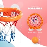 KIDOOLA Bath Basketball Hoop with Suction Cup Toy for Tub Bath Time view 3