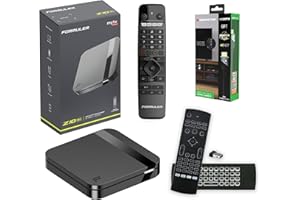 Formuler Z10 NEO Android 10 Single Band Wi-Fi 2GB Ram 4GB ROM 4K HDR10+ | Bonus Backlit Air Mouse & Keyboard | Bonus HDMI Cab
