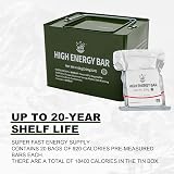 BDH Emergency Food Rations 18400 Calorie Survival Bars 20 Pack Tin Box view 3
