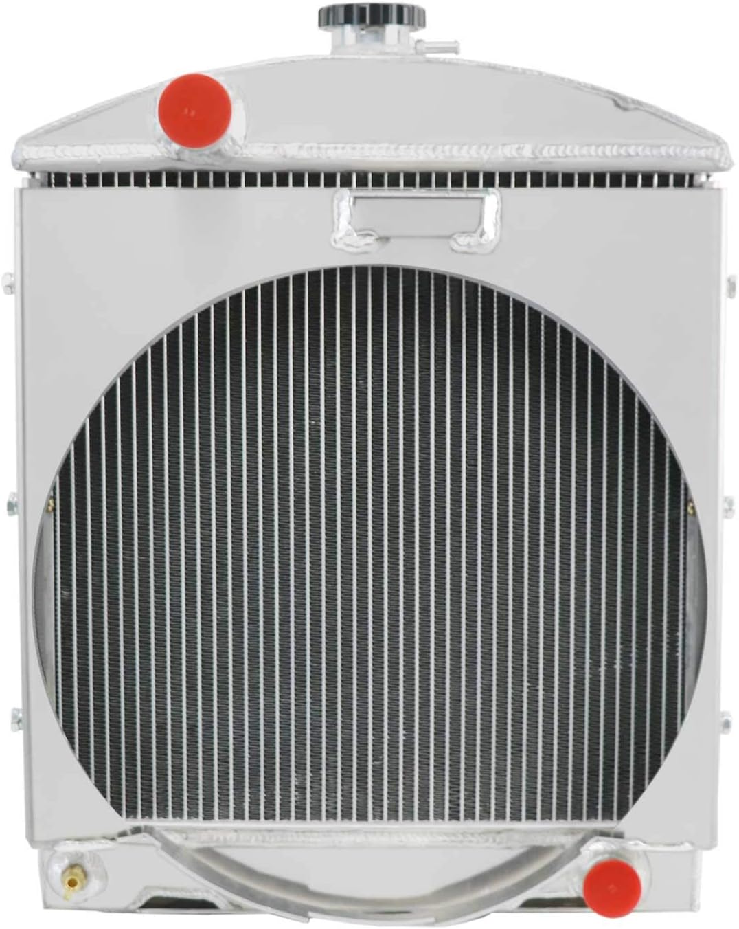 ALLOYWORKS 4 Row Aluminum Radiator Fits For Case International B275 Gas & Diesel B414 276 434 3041403R93 3041405R91