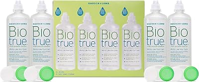 Biotrue Multi-Purpose Solution 4 x 300ml with Lens Case