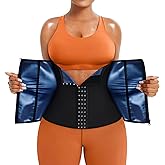 TrainingGirl Waist Trainer for Women Lower Belly Waist Trimmer Corset Tummy Wrap Workout Sweat Belt Band Sports Sauna Suit