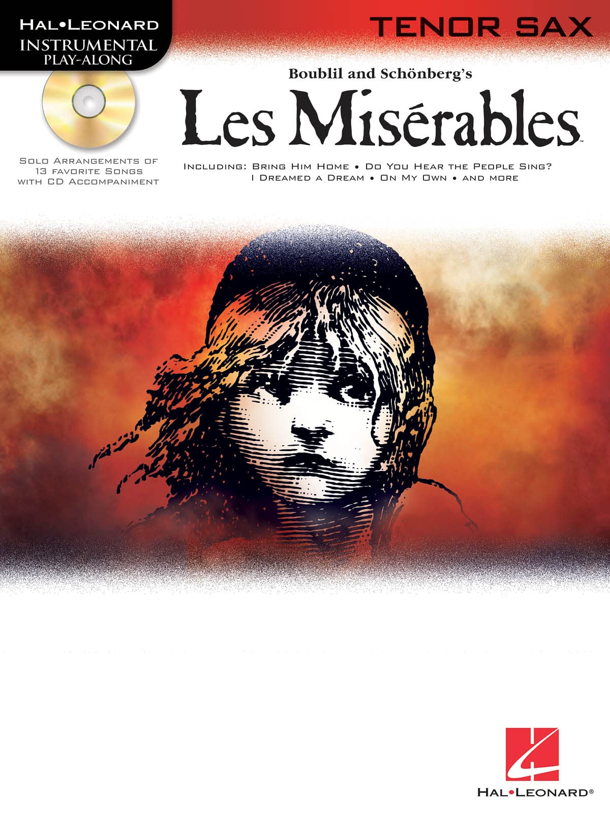 Instrumental Play-Along Les Miserables Pack Tenor Sax Book/Cd (Hal Leonard Instrumental Play-Along)