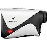 VISTAGET Golf Range Finder 1200 Yards, 7X Magnification, TriMeasure, Rangefinder with Slope On/Off, Flag Lock Vibration, Range Finder Golf Magnetic, USB-C Rechargeable