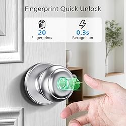 GeekTale Fingerprint Door Lock for