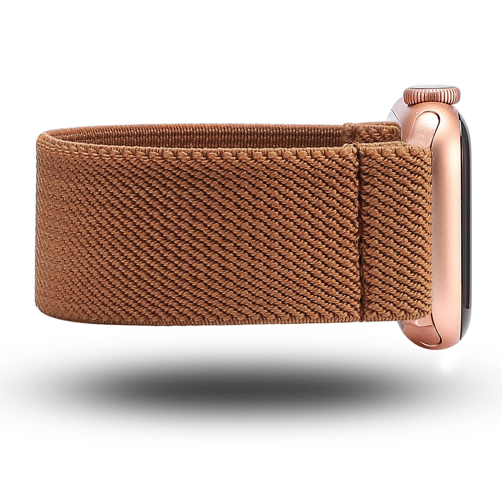 Photo 1 of TOYOUTHS Elastic band Compatible with Apple Watch Band Scrunchies Stretchy Solo Loop 49/46/45/44/42/41/40/38mm Soft Nylon Strap Replacement Wristband iWatch Series 10/9/8/7/SE/6/5/4/3/2/1 Ultra 1/2