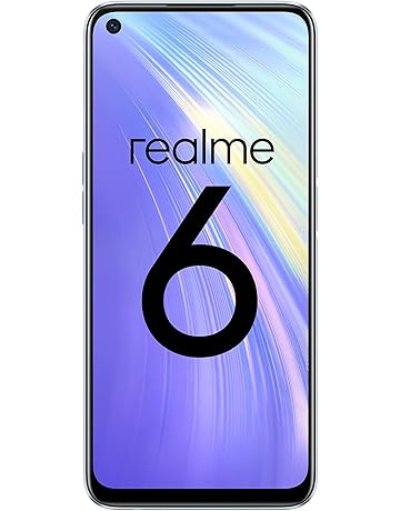 realme 6 – Smartphone de 6.5”, 8 GB RAM + 128 GB ROM, Procesador OctaCore, Cuádruple Cámara AI 64MP, Dual Sim, Color Comet White