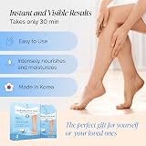 PLANTIFIQUE Hydrating Foot Mask Socks 4 Pairs Shea Butter Deep Moisturize Soft view 4