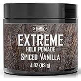 Viking Revolution - Pomade for Men - Firm Strong Hold & High Shine for Classic Styling - Water Based & Easy to Wash Out - Spi