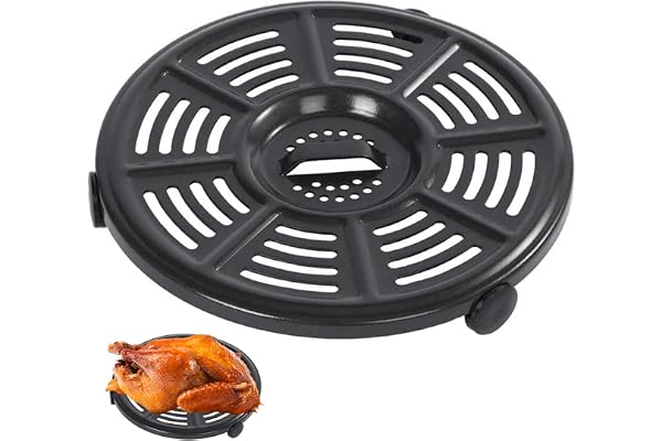 Air fryer Replacement Tray for Ninja AF101 4 QT AF161 Max XL AF150 XL 5.5 Quart Air Fryer, 8.2'' Round Food Grade Air Fryer G