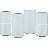 Hurricane Filters 4 Pack HF7469-04 Advanced Pool Filter Cartridge - Replacement for PCC60, Unicel C-7469, Filbur FC-1975, Pentair Clean & Clear 240, Hayward SwimClear C2025