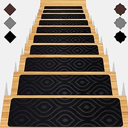 Stair Treads for Wooden Steps 15pcs - 8x30in Carpet