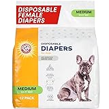 Arm & Hammer for Pets Disposable Female Dog Diapers