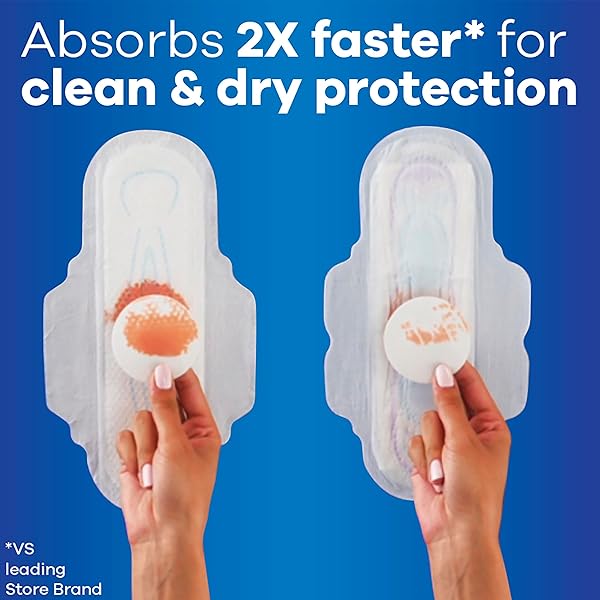 ALWAYS ULTRA THIN SIZE 3 EXTRA LONG SUPER PADS WITH WINGS UNSCENTED, 28 COUNT