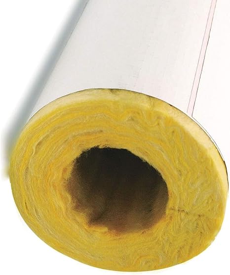 Amazon Co Jp 厚さ50mmのフォームパイプ絶縁 ロックウールチューブシェル蒸気管断熱材 耐火断熱ガラスウールパイプスリーブ 凍結防止およびセルフシール アルミホイル付き 産業 研究開発用品